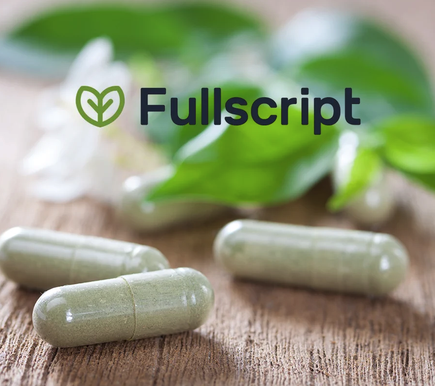 fullscript image with supplement capsules
